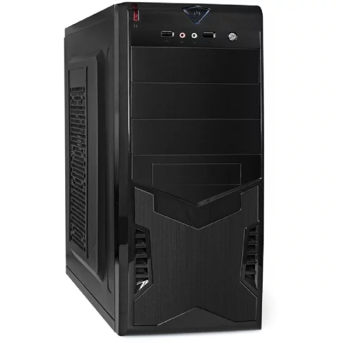 Exegate EX261451RUS Корпус Miditower CP-601 Black, ATX, , 2*USB, Audio