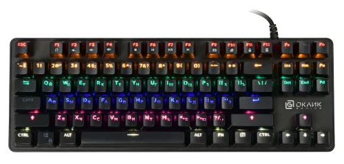 Клавиатура Оклик 969G SHOTGUN механическая черный USB Multimedia for gamer LED (1176616)