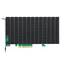 Плата расширения HighPoint SSD7204, PCIe 3.0 x8, Ports: 4x M.2 (2242/ 2260/ 2280/ 22110), Board: Full Height, Full Length, RAID: 0,1,10 ADD IN CARD (SSD7204-131R2C)