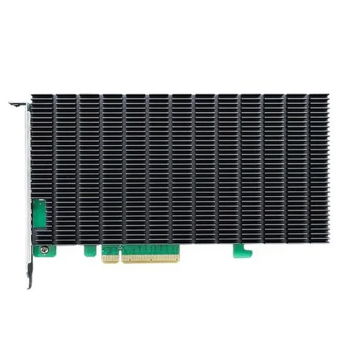Плата расширения HighPoint SSD7204, PCIe 3.0 x8, Ports: 4x M.2 (2242/ 2260/ 2280/ 22110), Board: Full Height, Full Length, RAID: 0,1,10 ADD IN CARD (SSD7204-131R2C)