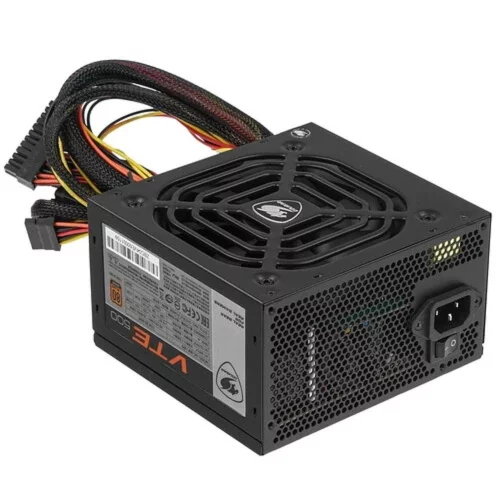 Cougar CGR BS-500R VTE 500 Блок питания (Разъем PCIe-2шт,ATX v2.31, 500W, Active PFC, 120mm Fan, Power cord, 80 Plus Bronze) [VTE500] BULK фото 3
