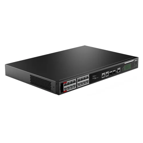 Коммутатор Dahua 26-Port Managed 10/ 100M RJ45 24-port PoE Switch, 240W, Metal case (DH-SF4026P-C)