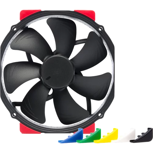 Кулер для корпуса/ Case Cooler Noctua NF-A15 HS-PWM chromax.black.swap (140x150x25mm, 4-pin PWM, 82.5CFM, 24.6dBA, 1500RPM, Black)