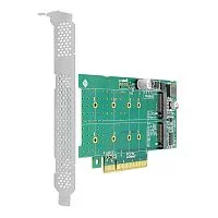 Адаптер для SSD/ PCIe x8 to 2-Port M.2 NVMe Adapter (LRNV95N8)