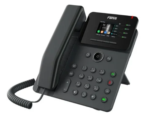 SIP-Телефон Fanvil V61G (Замена X301G, X303G), 4 SIP-акк., 2,4, 320x240 Цвет. экран, POE, БП в комп., 2x1 Gbps (V61G#TRL)