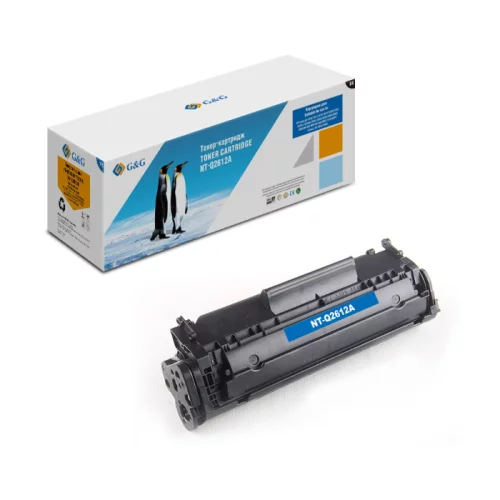 Тонер-картридж G&G NT-Q2612A черный 2000 страниц для HP LaserJet 1020/ 1022/ 3015/ 3020/ 3030 M1005/ M1319