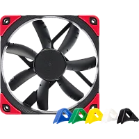 Кулер для корпуса/ Case Cooler Noctua NF-S12A PWM chromax.black.swap (120x120x25mm, 4-pin PWM, 63.27CFM, 17.8dBA, 1200RPM, Black)
