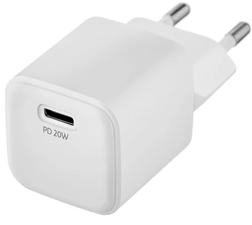 Сетевое зар./ устр. uBear WC20WH01-AD 20W 3A (PD+QC) USB-C универсальное белый