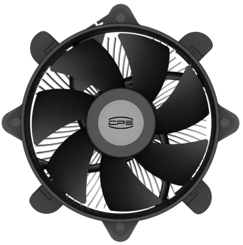 Кулер для процессора PCCooler R120, 95mm FAN, AL, 4-PIN PWM, 900-2700 RPM, 27.8DBA, HYDRO BEARING, LGA 1851/1700/1200/115X (R120#TRL)