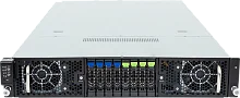 Шасси серверное Gigabyte Server Platform G294-Z43 / 2U / 2xAMD (9004/ 9005) / 2xHS / 24xDIMM / 4xSFF NVME/ SAS/ SATA + 4xSFF SATA/ SAS / 16xGPUs SS / 2x10GbE / 16xFHFL + 2xLP / 2x3000W / Rails (G294-Z43-AAP2)