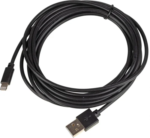 Кабель USB (m)-Lightning (m) 3м черный (1491154) (1491154#MLN)