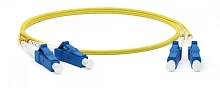 Патч-корд оптический TWT, PVC, дуплексный, LC/ UPC-LC/ UPC, SM OS2, 1.5 м (TWT-2LC-2LC/ SU-1.5) (TWT-2LC-2LC/SU-1.5)