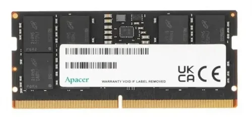 Apacer DDR5 32GB 5600MHz SO-DIMM CL46 1.1V (Retail) 2048*8 3 years (AS32GHB56CVBBGH/ FS.32G2C.PKH)