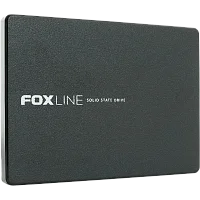 Твердотельный накопитель/ Foxline SSD X5ST, 960GB, 2.5" 7mm, SATA3, 3D TLC, R/ W 500/ 450MB/ s, IOPs 60 000/ 70 000, TBW 600, DWPD 1 (2 года) (FL96025PCSM259X5ST)