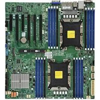 Системная плата/ MB Supermicro X11DPI-N-B, 2x LGA 3647, C622, 16xDDR4 Up to 4TB 3DS ECC RDIMM/3DS ECC LRDIMM, 4 PCI-E 3.0 x16,, 2 PCI-E 3.0 x8, M.2 Interface: 2 PCI-E 3.0 x4, M.2 Form Factor: 2242/2260/2280/22110, M.2 Key (MBD-X11DPI-N-B)