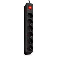 SVEN Фильтр Optima 1,8 м (6 розеток с защитными шторками) черный, цветная коробка (SV-021016) SVEN Фильтр Optima 1,8 м (6 розеток с защитными шторками) черный, цветная коробка (SV-021016)