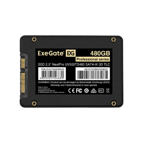 ExeGate SSD 480GB Next Pro Series EX276683RUS {SATA3.0} фото 2
