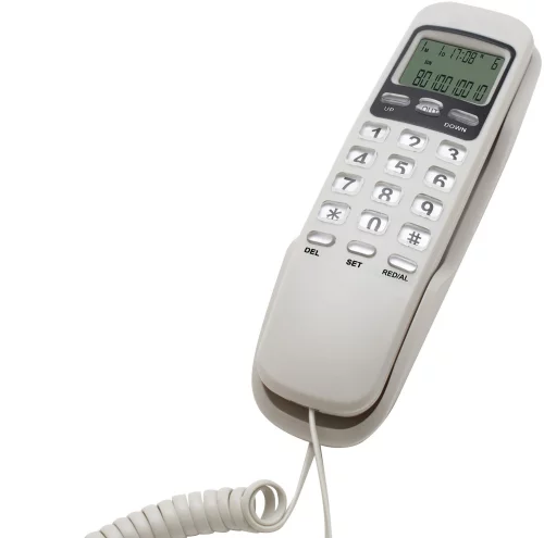Телефон проводной Ritmix RT-010 белый (80002751)