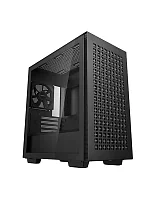 Корпус Deepcool CH370 без БП, боковое окно (закаленное стекло), черный, mATX (R-CH370-BKNAM1-G-1)
