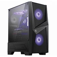 Корпус MSI MAG FORGE 100M Mid-Tower, ATX, 2xUSB 3.2, Audio I/ O, 2x120mm RGB Fan, 1x120mm black Fan, 6-ch Light controller, Front metal MESH, Up to 330mm GPU, Tempered Glass (676414) (306-7G03M21-809)