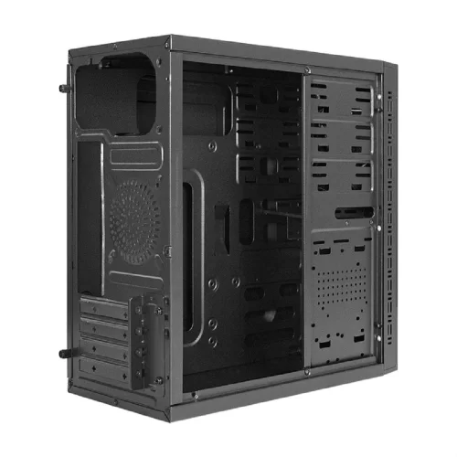 Exegate EX272749RUS Корпус Minitower Exegate QA-412U Black, mATX, , 2*USB+2*USB3.0, Audio фото 2
