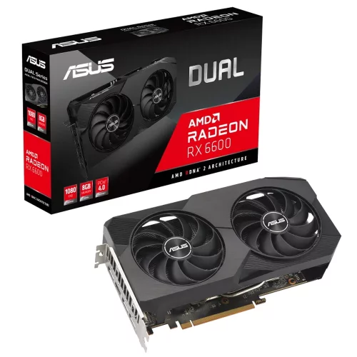 DUAL-RX6600-8G-V2 / RX6600,HDMI,DP*3,8G,D6 (90YV0GP2-M0NA00)
