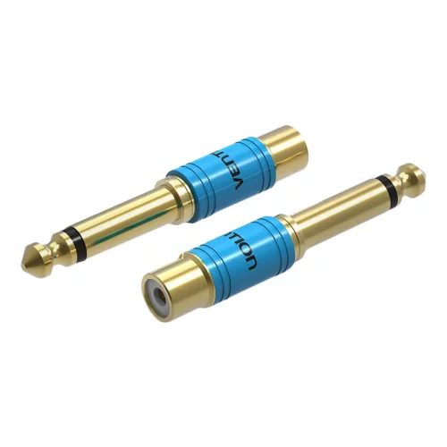 Переходник Vention jack 6.35 mm M/RCA F (VDD-C03)