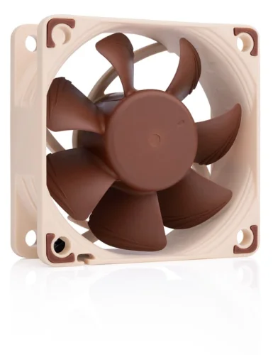 Кулер для корпуса/ Case Cooler Noctua NF-A6x25 FLX (60x60x25mm, 3-pin, 17.19CFM, 19.3dBA, 3000RPM, Beige/Brown)