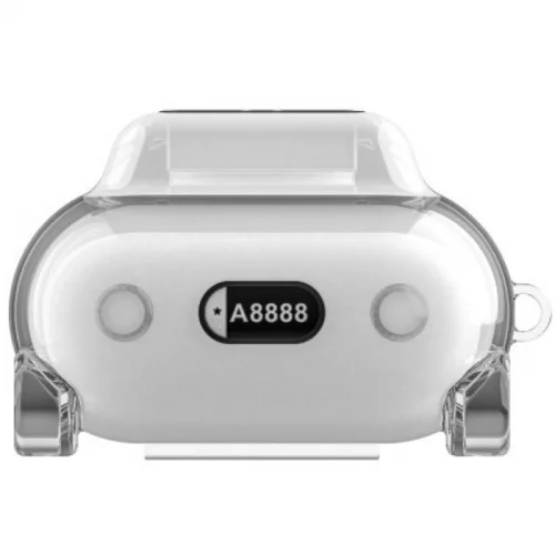 Чехол SwitchEasy MoveBuddy для в футляра с возможностью беспроводной зарядки к AirPods 1 и 2 прозрачный (GS-108-95-190-65) фото 3