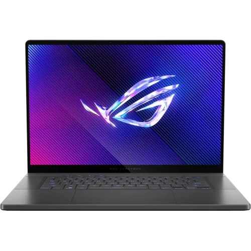 Ноутбук ASUS ROG Zephyrus G16 GU605MV-QR169 16(2560x1600 OLED 240Hz)/ Core Ultra 7 155H(1.4Ghz)/ 16Gb/ 1Tb SSD/ noDVD/ RTX 4060(8Gb)/ BT/ WiFi/ 90WHr/ 1.85kg/ Eclipse Gray/ DOS (90NR0IT1-M007K0)