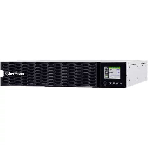 Источник бесперебойного питания/ UPS CyberPower OL5KERTHD NEW Online 5000VA/5000W USB/RS-232+ Сухой контакт/EPO/SNMPslot (IEC C19 x 2, IEC C13 x 4, 1 клеммная колодка) фото 2