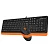 Клавиатура + мышь A4Tech Fstyler F1010 (F1010 ORANGE) (F1010 ORANGE)