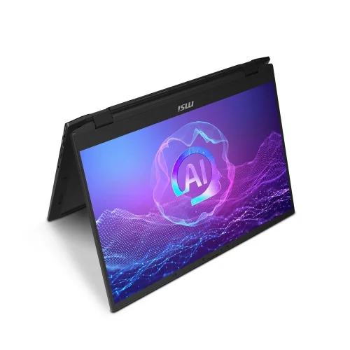 Ноутбук MSI SummitPro 16 AI A2HVETG-085RU Intel Core Ultra 7 255H/ 32Gb (soldered D5)/ SSD1Tb/ RTX4050 6Gb (/ 16/ IPS/ Touch/ WQXGA/ 2560x1600/ 165Hz/ Win11Pro/ Ink Black/ 2.1kg (9S7-159631-085)