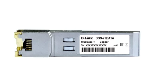 Трансивер/ 712 SFP Transceiver, 1000Base-T, RJ45, 100M (712/A2A)