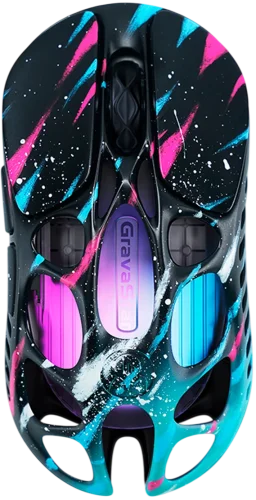 Игровая мышь/ Беспроводная игровая мышь Gravastar Mercury X Pro CG BLK (6972448923835)