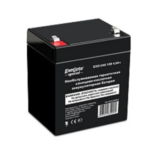 Exegate ES252439RUS Аккумуляторная батарея DT 12045 (12V 4.5Ah, клеммы F1)