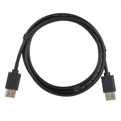 Кабель ACD Кабель ACD-DDPM2-18B |ACD-DDPM2-18B| DisplayPort 1.2, Golden Plated,20m/ 20m, Черный, 1.8м (742354)