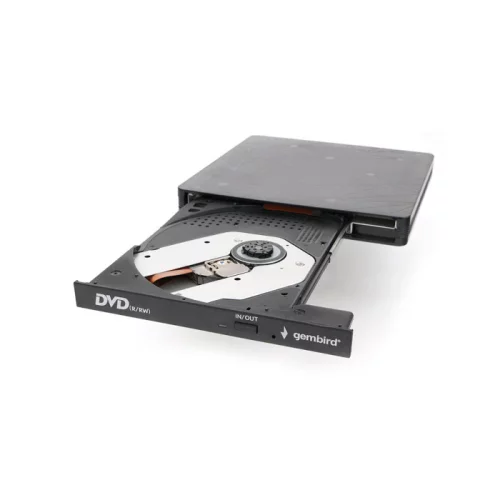 Внешний оптический привод/ USB 3.0 Gembird DVD-USB-03 пластик, черный фото 3