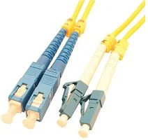 Патч-корд Lanmaster LAN-2ST-2LC/SU-10 2x9/125 OS1/OS2 ST дуплекс-LC дуплекс 10м LSZH