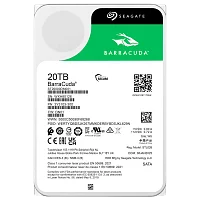 Жесткий диск/ HDD Seagate SATA3 20Tb BarraCuda 6Gb/ s 7200 512Mb 1 year warranty (ST20000DM001)