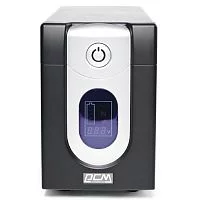 ИБП Powercom IMD-1200AP, LCD, линейно-интерактивный, 1200 ВA, 720 Вт, 4 розетки IEC320 C13 с резервным питанием, 2 розетки IEC320 C13 с фильтрацией, USB, защита RJ45/RJ11, ШхГхВ 130х382х192мм, 13.4 кг/ UPS Powercom IMD-1200AP, LCD, Line Interactive, 1200