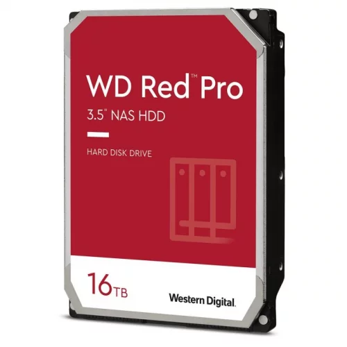 Жесткий диск/ HDD WD SATA3 16Tb Red Pro 7200 512Mb 1 year warranty (WD161KFGX)