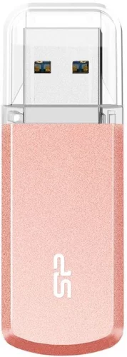 Флеш Диск Silicon Power 64GB Power Helios SP064GBUF3202V1P USB3.2 розовый