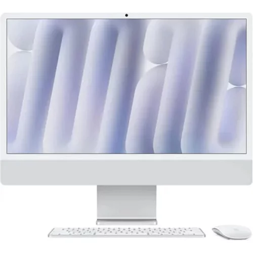 Моноблок Apple iMac 24-inch 2024 [MCR24ZP/A] (КЛАВ.РУС.ГРАВ.) Silver 24
