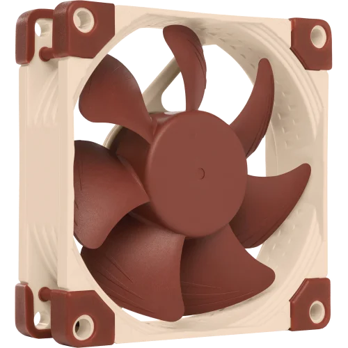 Кулер для корпуса/ Case Cooler Noctua NF-A8 ULN (80x80x25mm, 3-pin, 34.8CFM, 10.4dBA, 1400RPM, Beige/Brown)