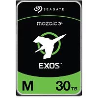 Жесткий диск серверный Seagate 3.5" 30TB Seagate Exos M SATA 6Gb/ s, 7200rpm, 512MB, 512e, CMR, Mozaic 3+, Bulk (ST30000NM004K)