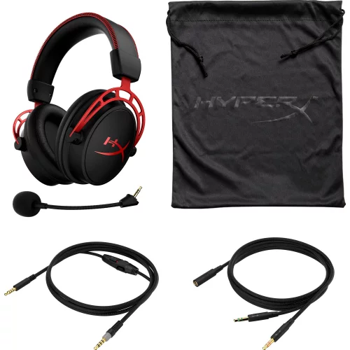 Гарнитура игровая/ HyperX Cloud Alpha (HX-HSCA-RD/AS) Red (4P5L1AB#UUF) фото 3