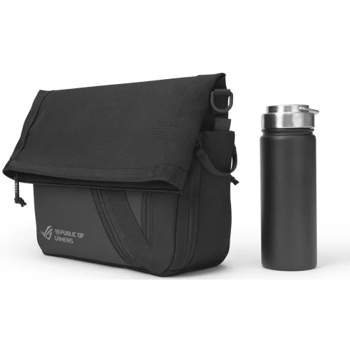 Сумка для ноутбука ASUS ROG Archer Messenger 14 чёрная (90XB07C0-BME000) фото 4