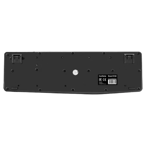 Exegate EX298364RUS Клавиатура ExeGate Smart K120 (USB, полноразмерная, влагозащищенная, 104кл., Enter большой, длина кабеля 1,6м, черная, RTL) фото 3