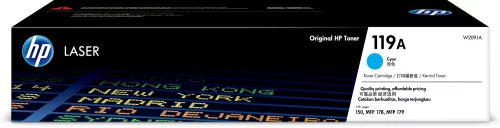 Тонер-картридж/ HP 119A Cyan Original Laser Toner Cartridge (W2091A)